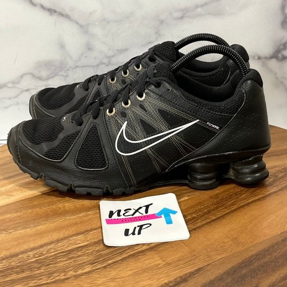 Nike Other - Nike Mens Shox BRS 1000 Flywire Black Classic Sneakers Running Shoes Size US 8